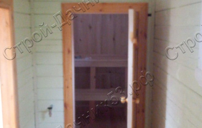 4 Брусовая баня  Б-11, 6х4м, 26 М², Московская область, Ступинский район, СНТ Дубрава-2. (10)